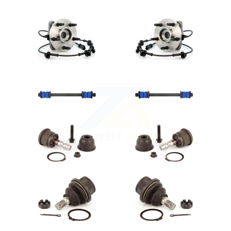 Transit Auto K7T-110620 Wheel Bearing and Hub Assembly for 2000-2002 Ford Ranger, Mazda B3000, Mazda B4000 - Front product image