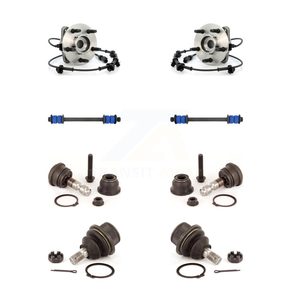Transit Auto K7T-110622 Wheel Bearing and Hub Assembly for 2000-2002 Mazda B3000, Ford Ranger, Mazda B4000 - Front product image