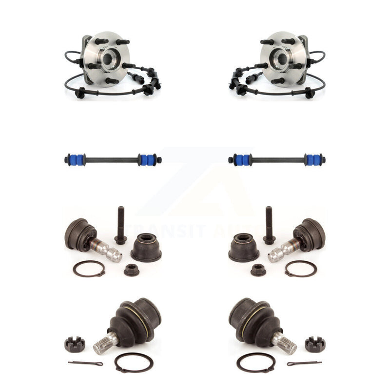 Transit Auto K7T-110622 Wheel Bearing and Hub Assembly for 2000-2002 Mazda B3000, Ford Ranger, Mazda B4000 - Front product image