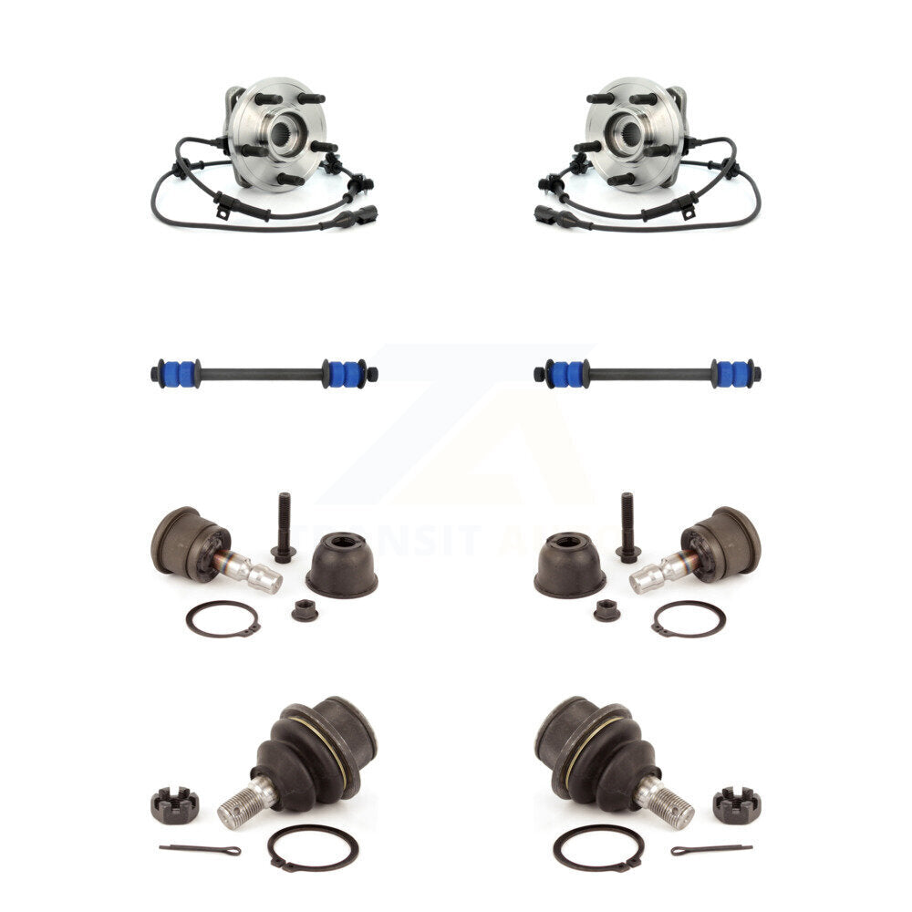 Transit Auto K7T-110624 Wheel Bearing and Hub Assembly for 1995-2011 Ford Ranger, Mazda B3000, Mazda B4000 & more - Front product image