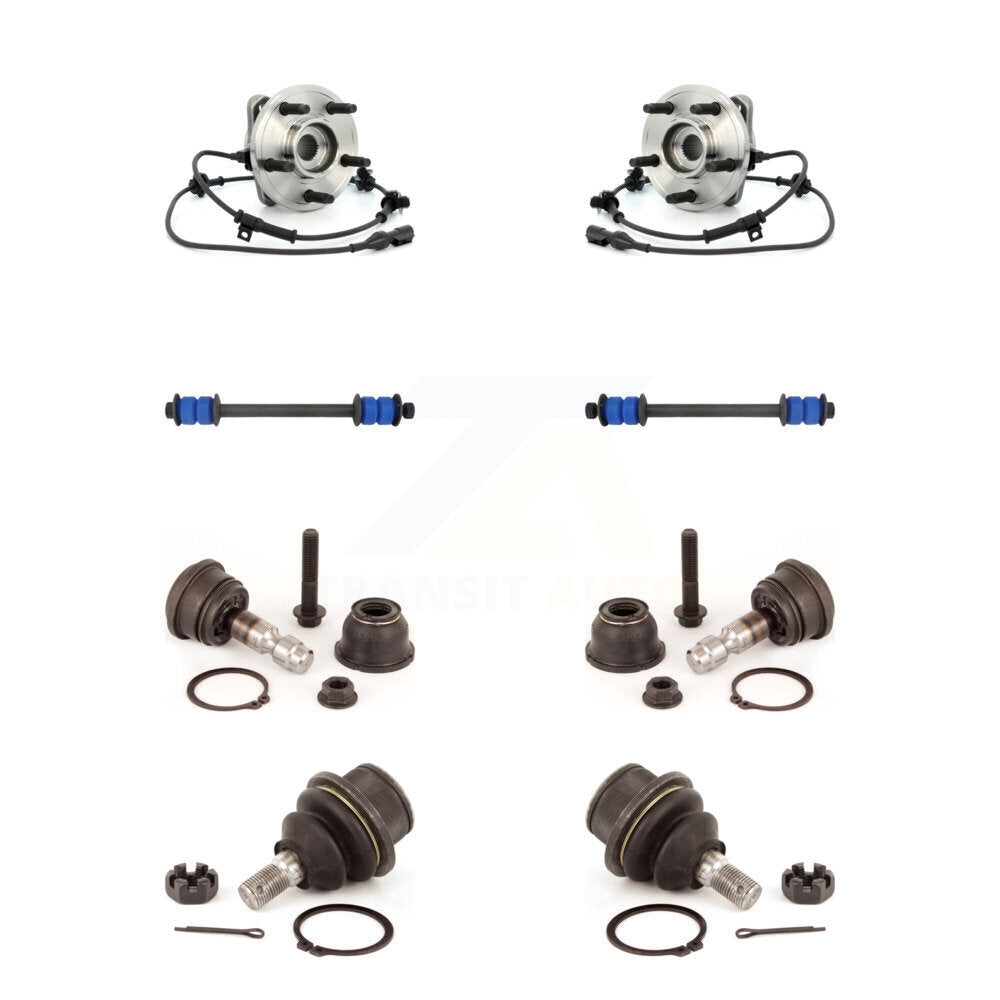Transit Auto K7T-110627 Wheel Bearing and Hub Assembly for 2003-2011 Ford Ranger, Mazda B3000, Mazda B4000 - Front product image
