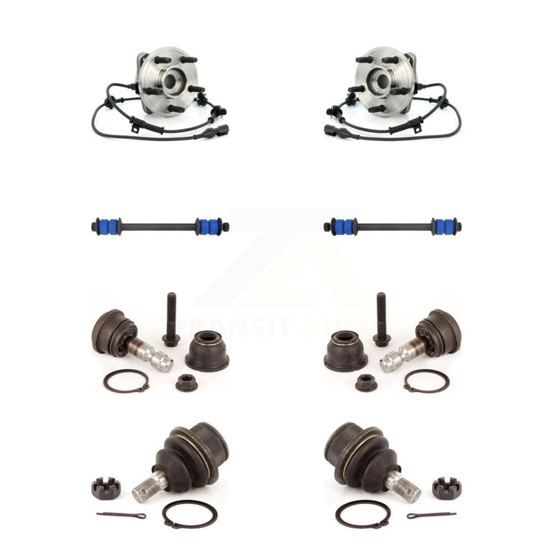 Transit Auto K7T-110627 Wheel Bearing and Hub Assembly for 2003-2011 Ford Ranger, Mazda B3000, Mazda B4000 - Front product image