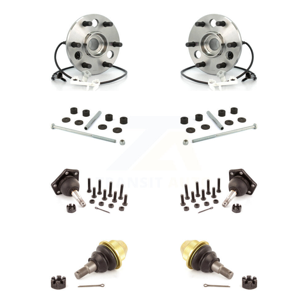 Transit Auto K7T-110631 Wheel Bearing and Hub Assembly for 1999-2000 GMC Yukon, Cadillac Escalade - Front product image