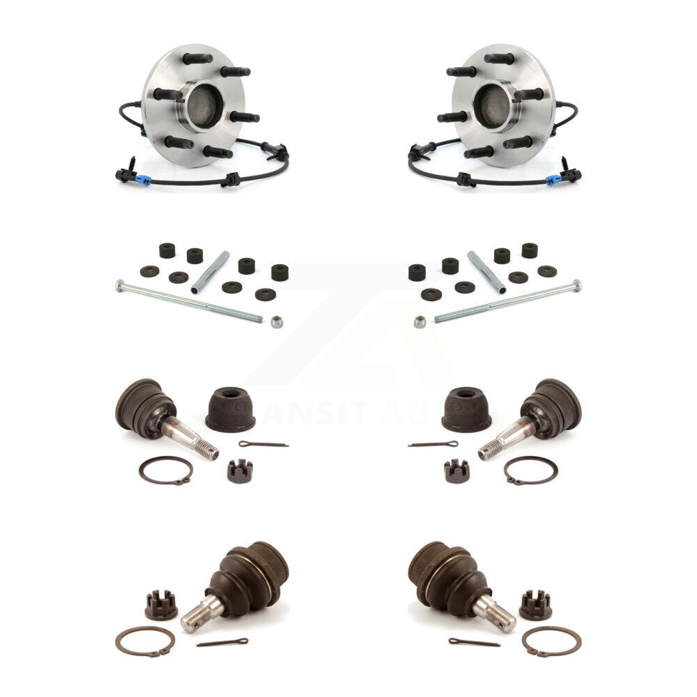 Transit Auto K7T-110633 Wheel Bearing and Hub Assembly for 2000-2014 Chevrolet Silverado 1500 Classic, GMC Sierra 1500 Classic, Chevrolet Silverado 1500 & more - Front product image