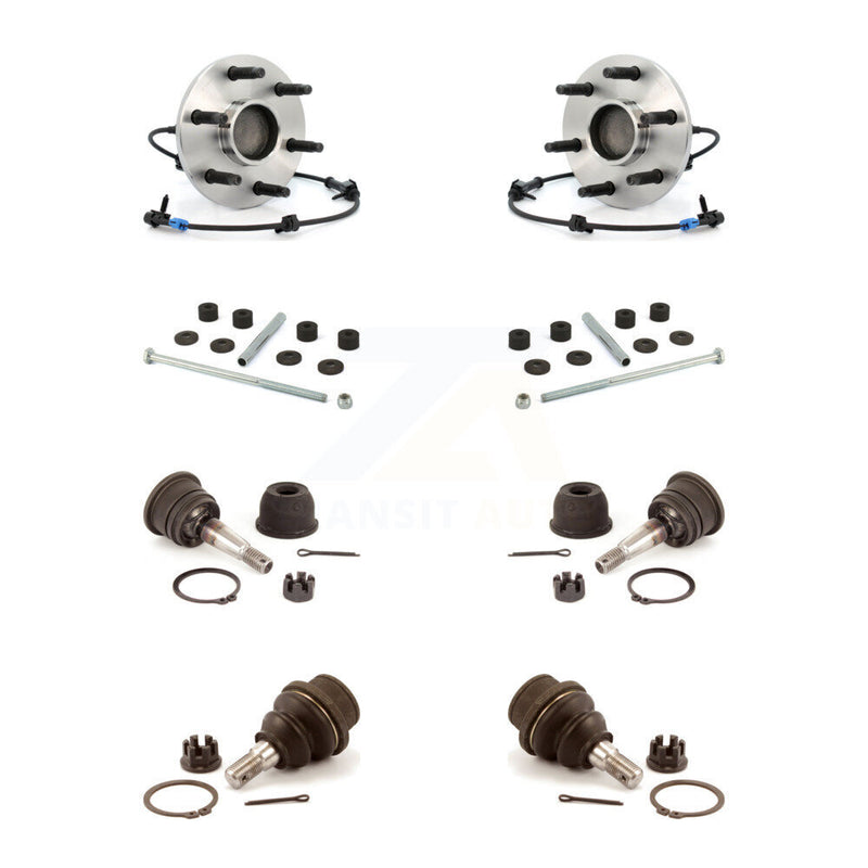 Transit Auto K7T-110633 Wheel Bearing and Hub Assembly for 2000-2014 Chevrolet Silverado 1500 Classic, GMC Sierra 1500 Classic, Chevrolet Silverado 1500 & more - Front product image