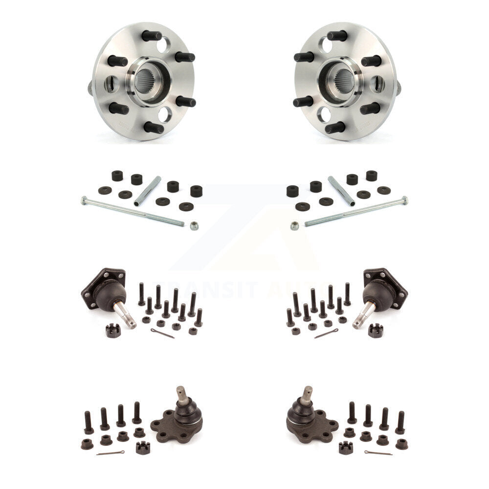 Transit Auto K7T-110635 Wheel Bearing and Hub Assembly for 1988-1994 GMC Yukon, Chevrolet Blazer, Chevrolet K1500 & more - Front product image