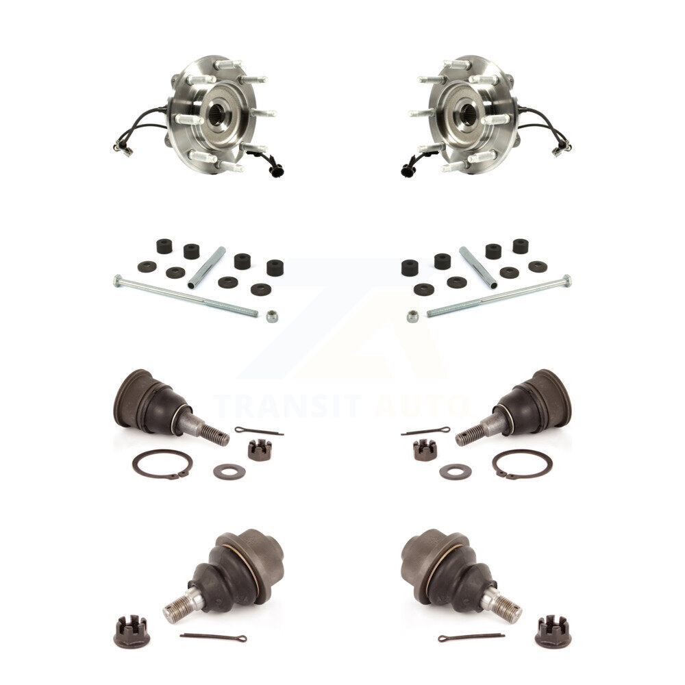 Transit Auto K7T-110645 Wheel Bearing and Hub Assembly for 2001-2007 Chevrolet Silverado 1500 HD Classic, Chevrolet Silverado 2500 HD Classic, GMC Sierra 1500 HD Classic & more - Front product image