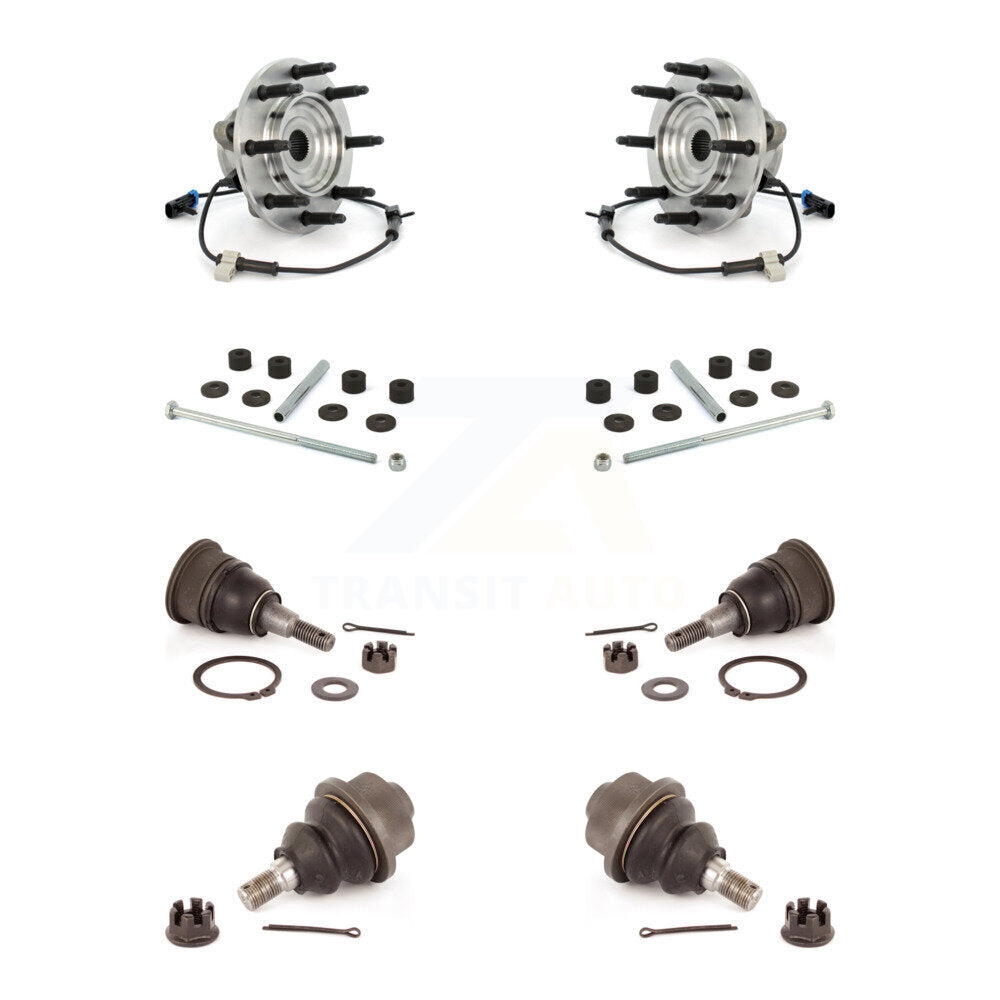 Transit Auto K7T-110646 Wheel Bearing and Hub Assembly for 1999-2007 Chevrolet Silverado 1500 HD Classic, Chevrolet Silverado 2500 HD Classic, Chevrolet Silverado 3500 Classic & more - Front product image