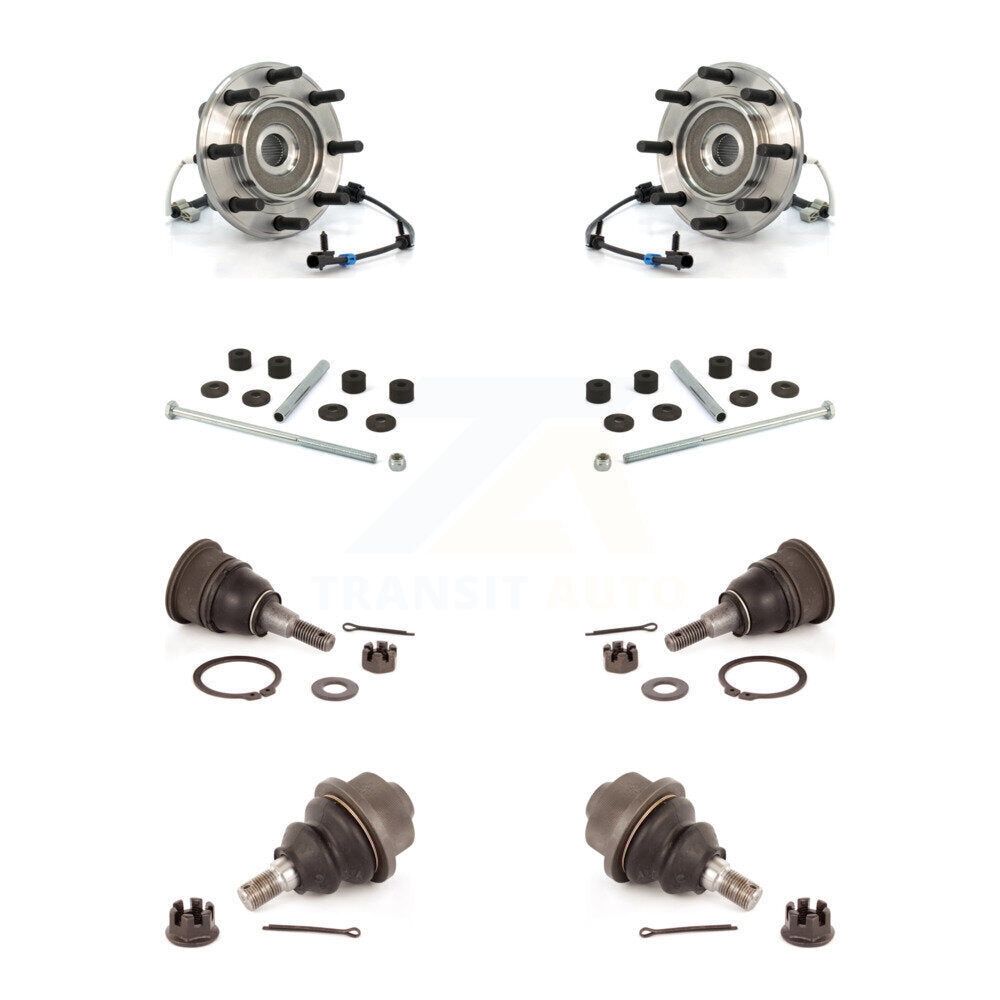 Transit Auto K7T-110647 Wheel Bearing and Hub Assembly for 2001-2007 Chevrolet Silverado 3500 Classic, GMC Sierra 3500 Classic, Chevrolet Silverado 3500 & more - Front product image