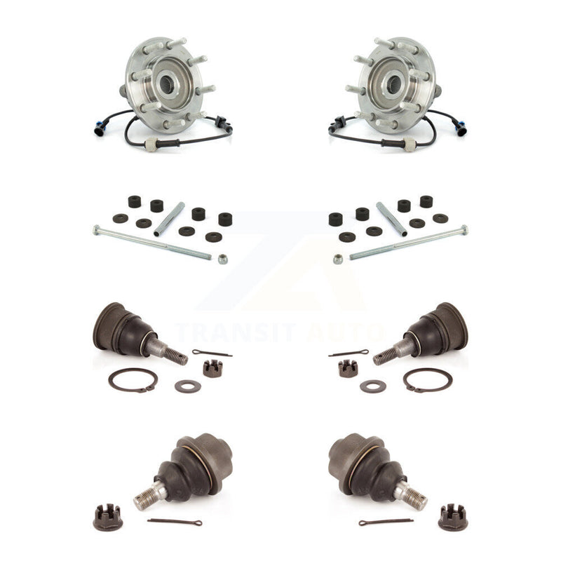 Transit Auto K7T-110648 Wheel Bearing and Hub Assembly for 2001-2007 Chevrolet Silverado 3500 Classic, GMC Sierra 3500 Classic, Chevrolet Silverado 3500 & more - Front product image