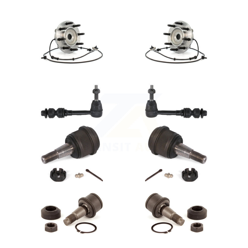 Transit Auto K7T-110654 Wheel Bearing and Hub Assembly for 2000-2002 Dodge Ram 2500, Dodge Ram 3500 - Front product image