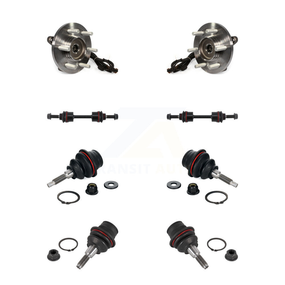 Transit Auto K7T-110655 Wheel Bearing and Hub Assembly for 2015-2017 Ford F-150 - Front product image