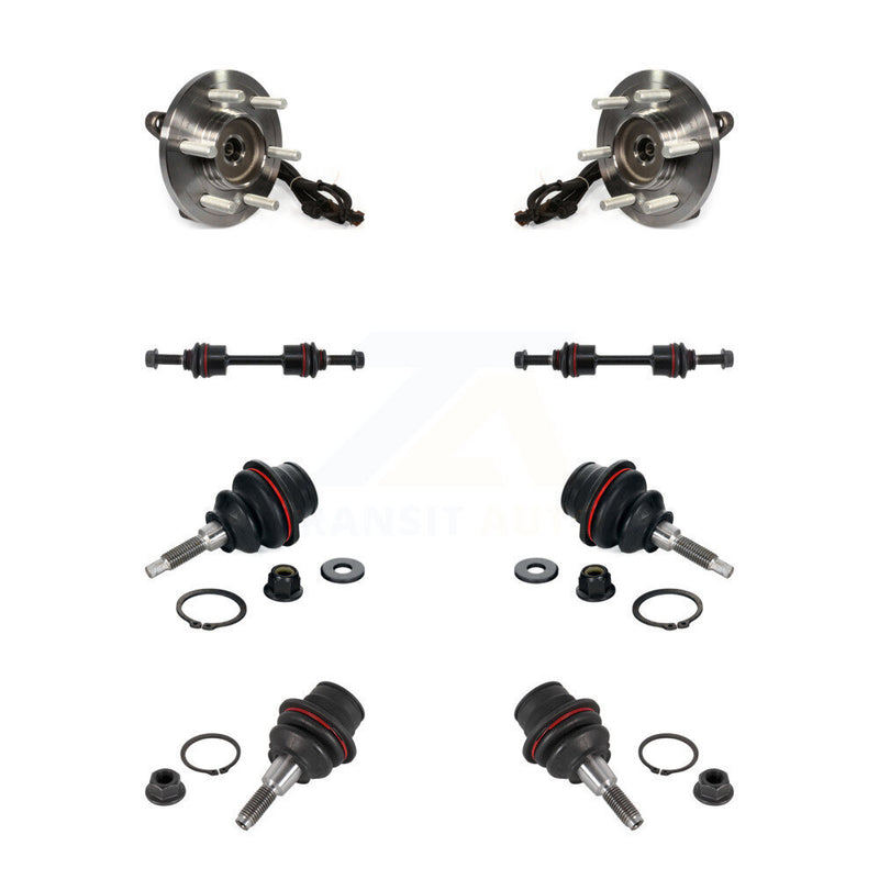 Transit Auto K7T-110655 Wheel Bearing and Hub Assembly for 2015-2017 Ford F-150 - Front product image