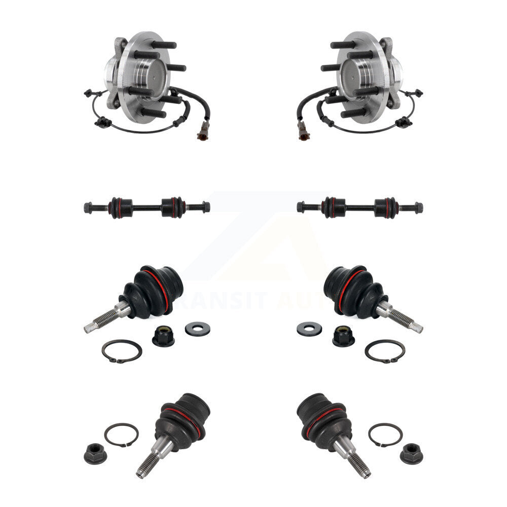 Transit Auto K7T-110657 Wheel Bearing and Hub Assembly for 2018-2021 Ford Expedition, Ford F-150, Lincoln Navigator - Front product image