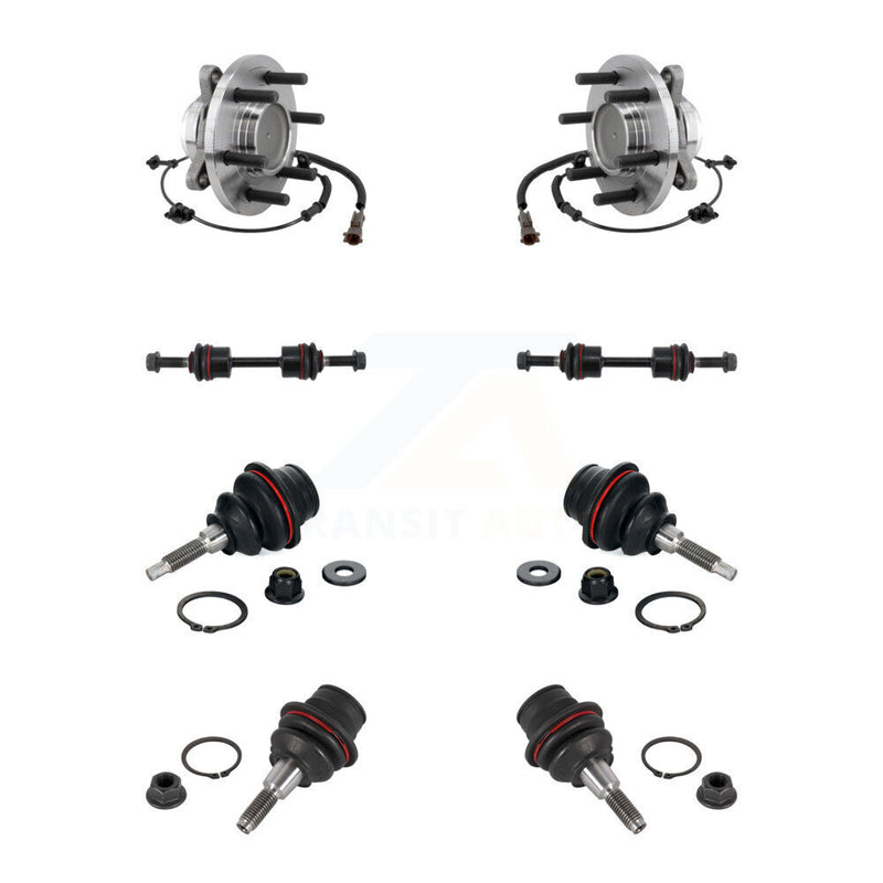Transit Auto K7T-110657 Wheel Bearing and Hub Assembly for 2018-2021 Ford Expedition, Ford F-150, Lincoln Navigator - Front product image