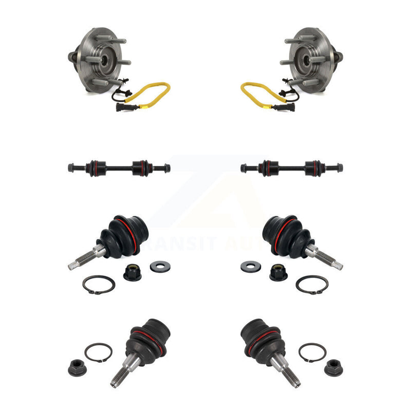 Transit Auto K7T-110659 Wheel Bearing and Hub Assembly for 2018-2020 Ford F-150 - Front product image