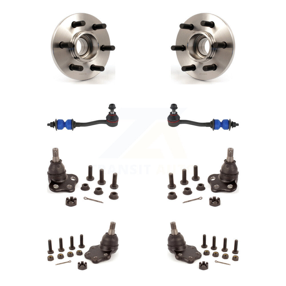 Transit Auto K7T-110666 Wheel Bearing and Hub Assembly for 2000-2004 Dodge Dakota, Dodge Durango - Front product image