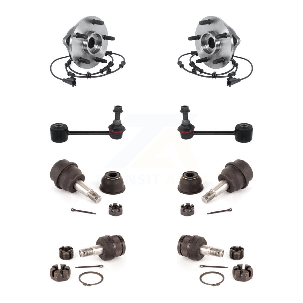 Transit Auto K7T-110692 Wheel Bearing and Hub Assembly for 2011-2018 Jeep Wrangler JK, Jeep Wrangler - Front product image