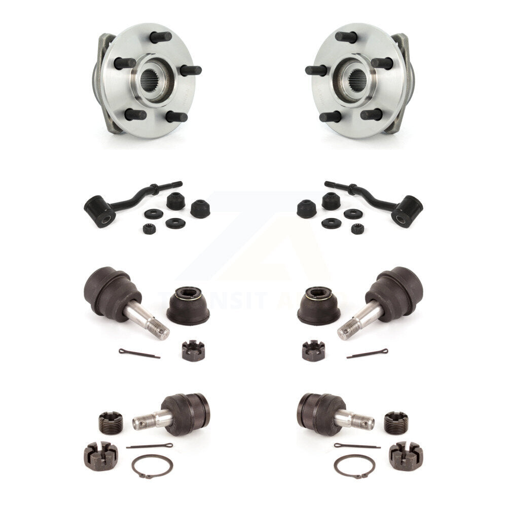 Transit Auto K7T-110695 Wheel Bearing and Hub Assembly for 1991-1998 Jeep Grand Cherokee, Jeep Grand Wagoneer, Jeep Cherokee & more - Front product image