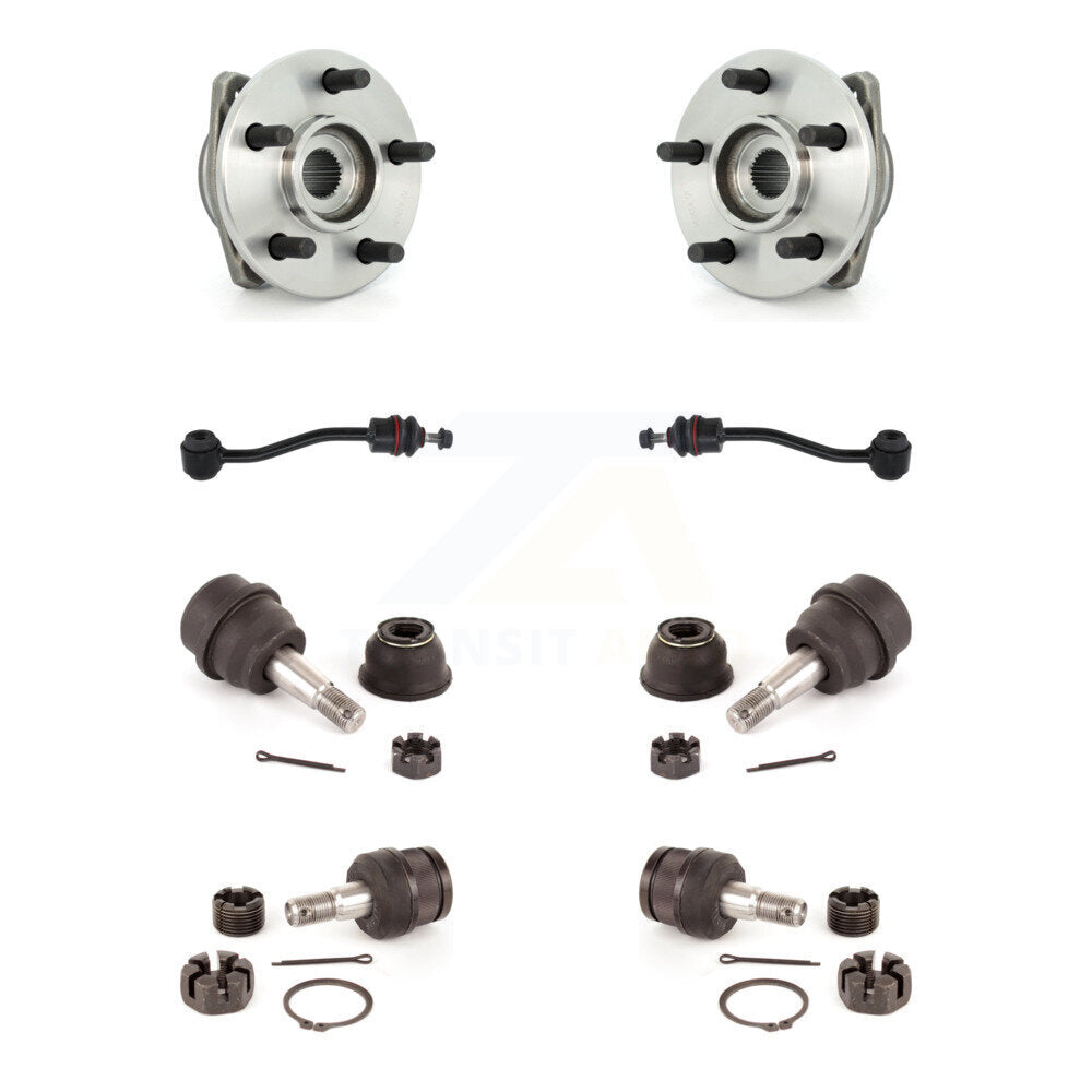 Transit Auto K7T-110698 Wheel Bearing and Hub Assembly for 1997-1999 Jeep Wrangler, Jeep TJ - Front product image