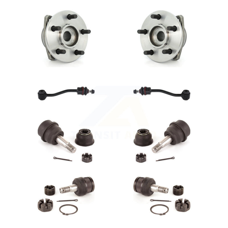 Transit Auto K7T-110698 Wheel Bearing and Hub Assembly for 1997-1999 Jeep Wrangler, Jeep TJ - Front product image