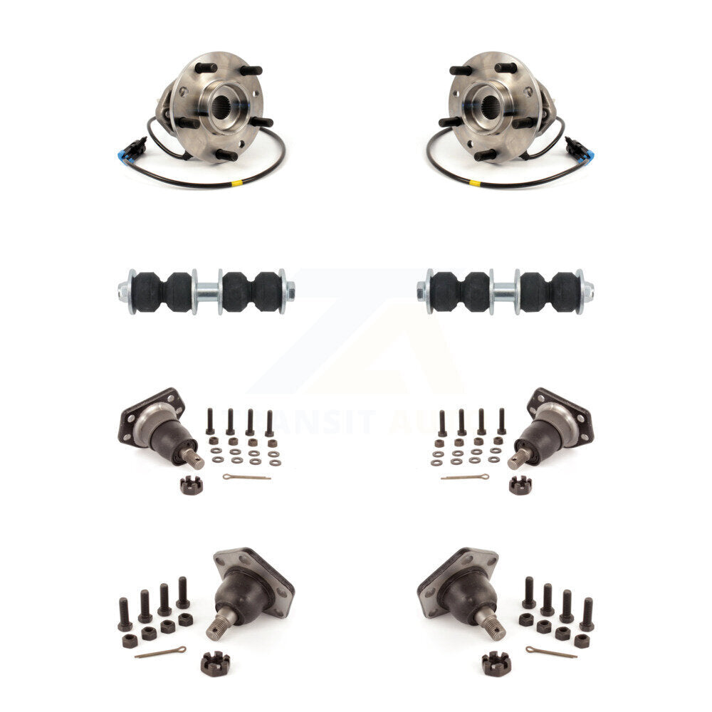 Transit Auto K7T-110704 Wheel Bearing and Hub Assembly for 1997-2005 GMC Jimmy, Chevrolet S10, GMC Sonoma & more - Front product image