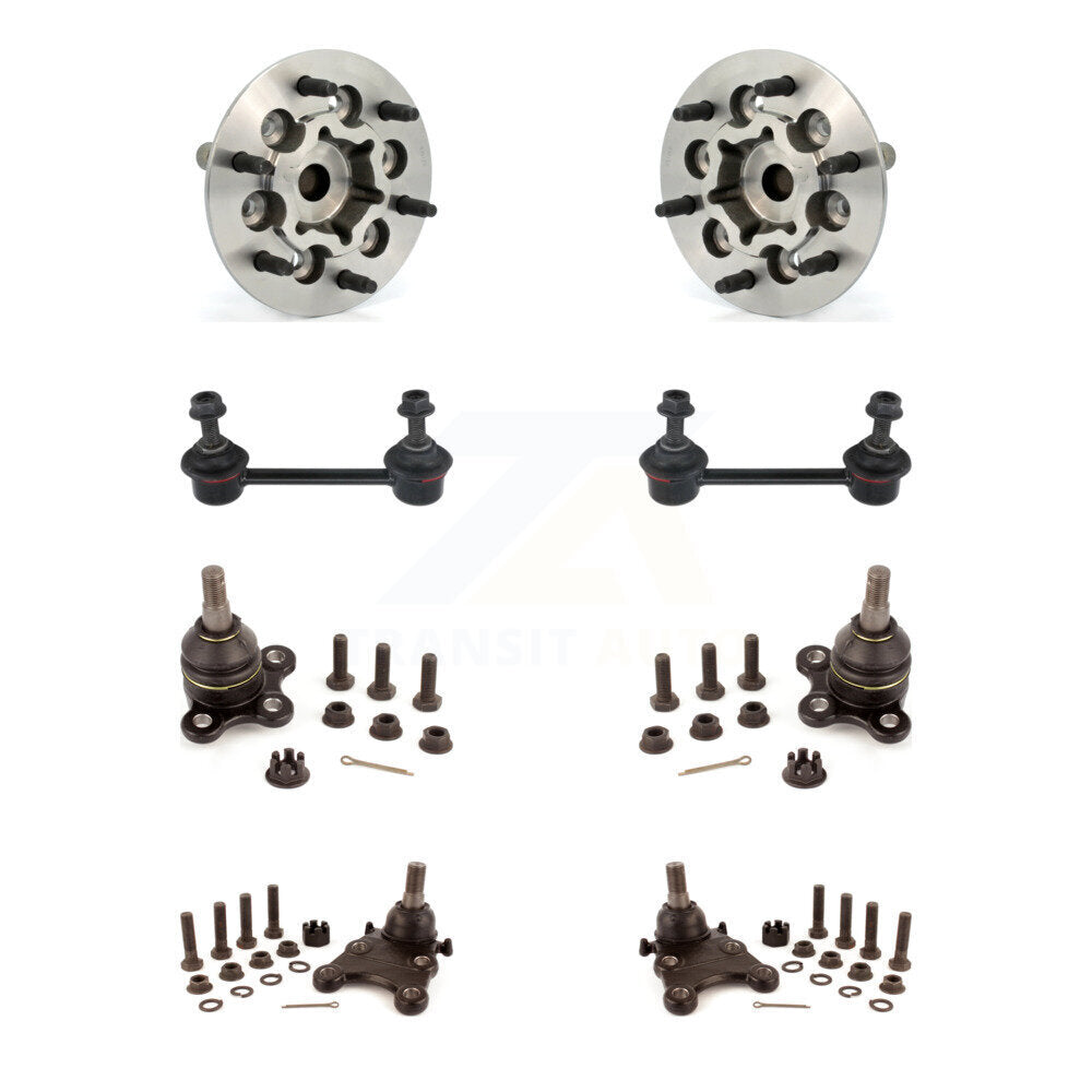 Transit Auto K7T-110706 Wheel Bearing and Hub Assembly for 2009-2012 GMC Canyon, Chevrolet Colorado - Front product image