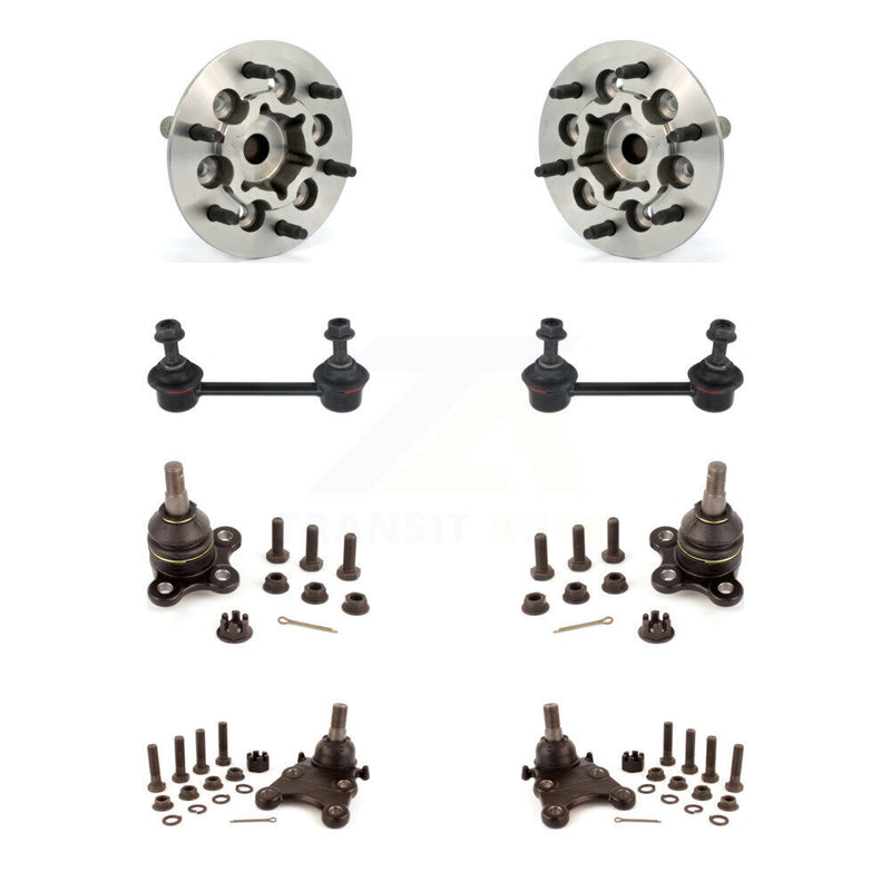 Transit Auto K7T-110706 Wheel Bearing and Hub Assembly for 2009-2012 GMC Canyon, Chevrolet Colorado - Front product image