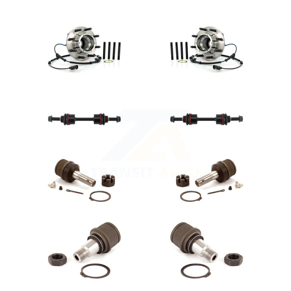Transit Auto K7T-110707 Wheel Bearing and Hub Assembly for 2011-2016 Ford F-250 Super Duty, Ford F-350 Super Duty - Front product image