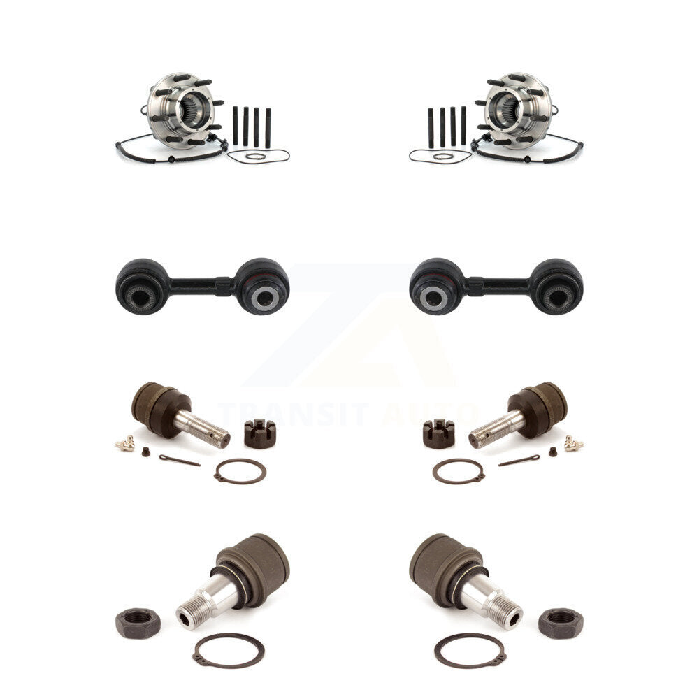 Transit Auto K7T-110712 Wheel Bearing and Hub Assembly for 2008-2010 Ford F-250 Super Duty, Ford F-350 Super Duty - Front product image