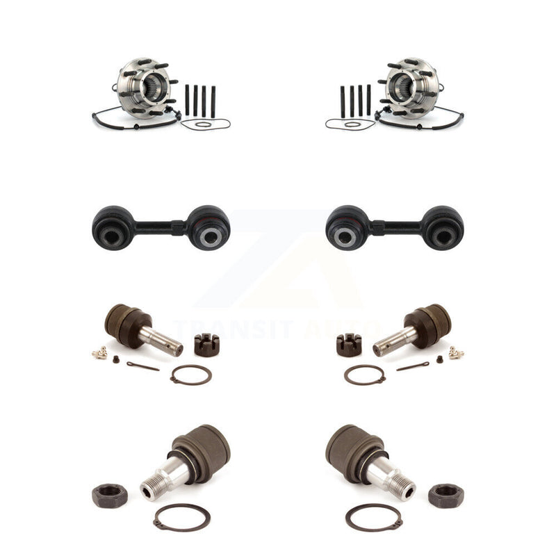 Transit Auto K7T-110712 Wheel Bearing and Hub Assembly for 2008-2010 Ford F-250 Super Duty, Ford F-350 Super Duty - Front product image