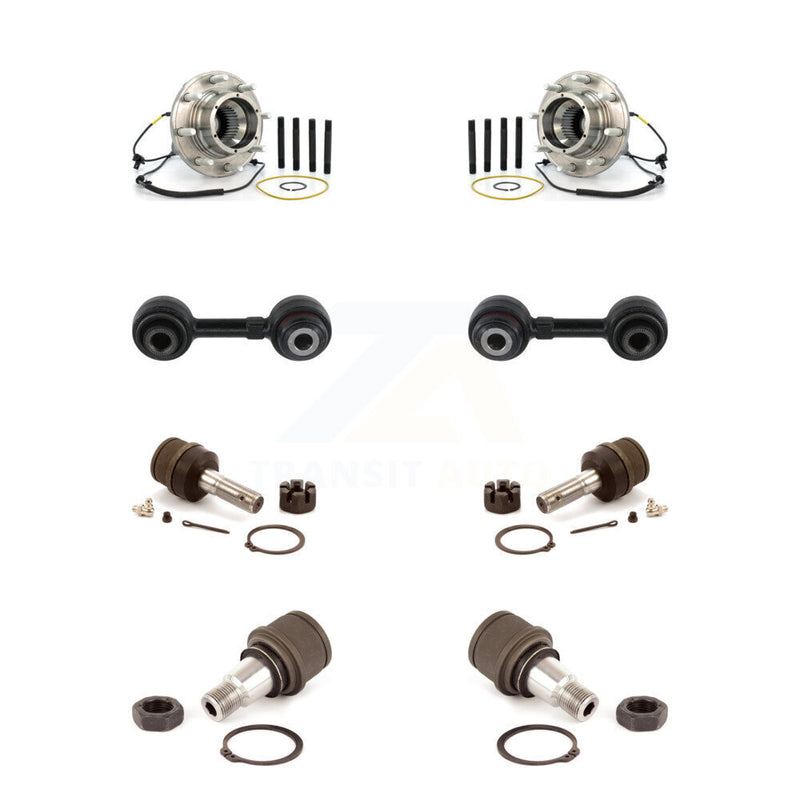 Transit Auto K7T-110713 Wheel Bearing and Hub Assembly for 2008-2010 Ford F-250 Super Duty, Ford F-350 Super Duty - Front product image