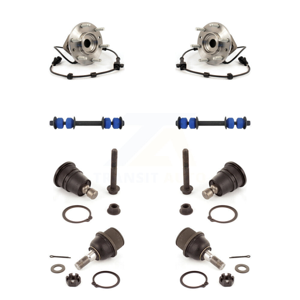 Transit Auto K7T-110719 Wheel Bearing and Hub Assembly for 2008-2009 Chevrolet Trailblazer, GMC Envoy, Saab 9-7x - Front product image
