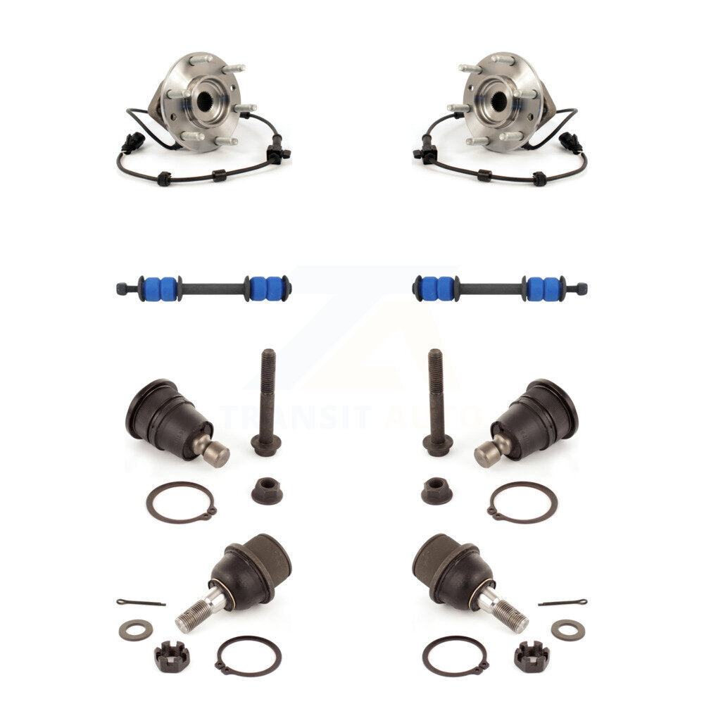 Transit Auto K7T-110720 Wheel Bearing and Hub Assembly for 2008-2009 Chevrolet Trailblazer, GMC Envoy, Saab 9-7x - Front product image