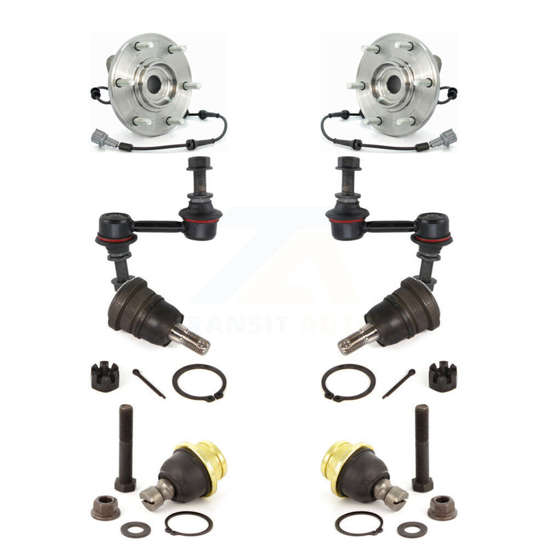 Transit Auto K7T-110722 Wheel Bearing and Hub Assembly for 2008-2012 Nissan Armada, Nissan TITAN, INFINITI QX56 - Front product image