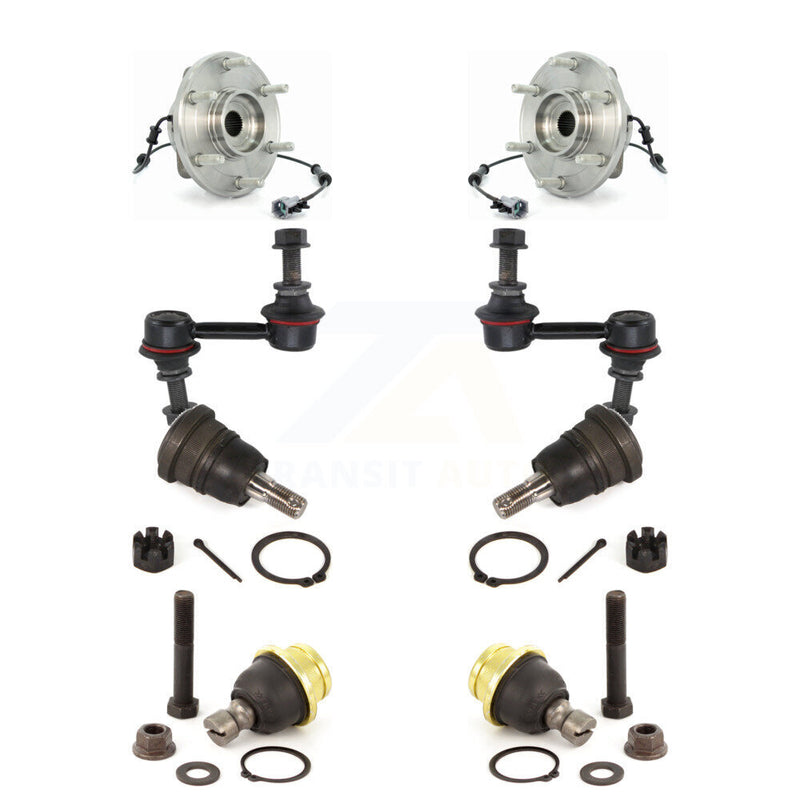Transit Auto K7T-110724 Wheel Bearing and Hub Assembly for 2004-2007 Nissan Armada, INFINITI QX56, Nissan Pathfinder Armada & more - Front product image