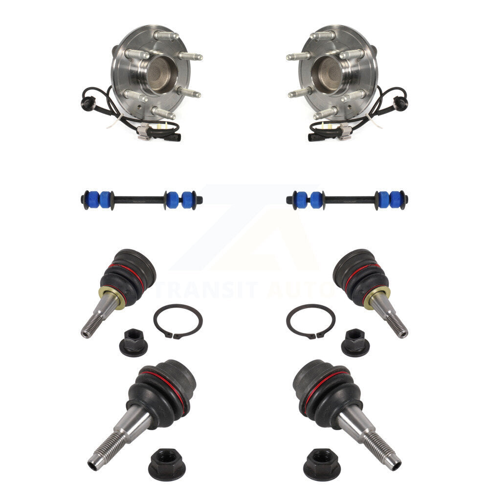 Transit Auto K7T-110729 Wheel Bearing and Hub Assembly for 2015-2020 Chevrolet Suburban, Chevrolet Silverado 1500 LD, GMC Sierra 1500 Limited & more - Front product image