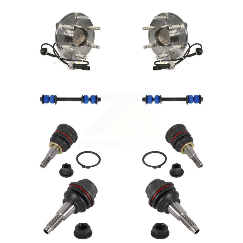 Transit Auto K7T-110729 Wheel Bearing and Hub Assembly for 2015-2020 Chevrolet Suburban, Chevrolet Silverado 1500 LD, GMC Sierra 1500 Limited & more - Front product image