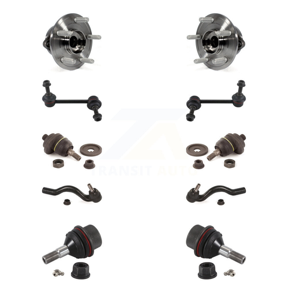 Transit Auto K7T-110732 Wheel Bearing and Hub Assembly for 2011-2015 Dodge Durango, Jeep Grand Cherokee - Front product image