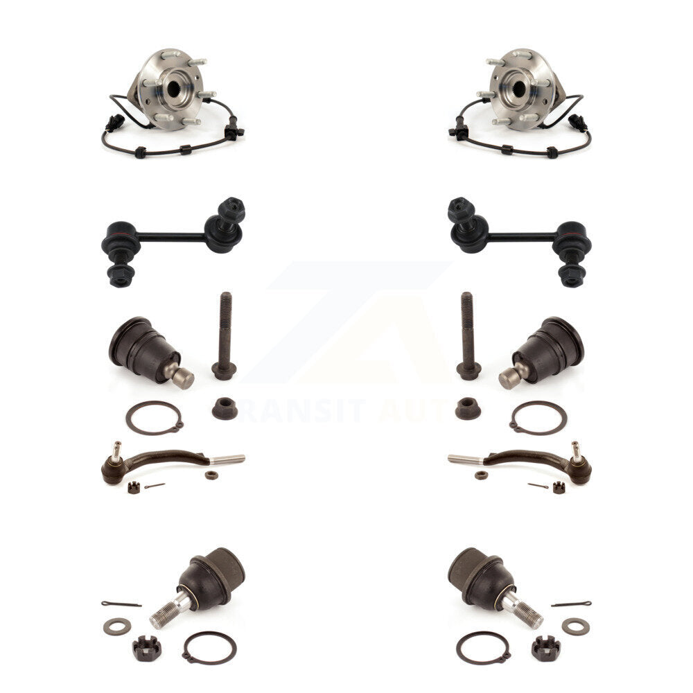 Transit Auto K7T-110737 Wheel Bearing and Hub Assembly for 2003-2009 Saab 9-7x, Buick Rainier, Chevrolet Trailblazer & more - Front product image