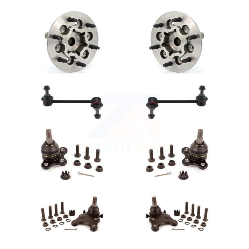 Transit Auto K7T-110758 Wheel Bearing and Hub Assembly for 2009-2012 GMC Canyon, Chevrolet Colorado - Front product image