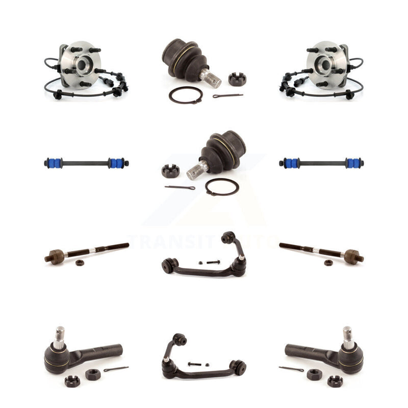 Transit Auto K7T-110917 Wheel Bearing and Hub Assembly for 2000-2002 Ford Ranger, Mazda B3000, Mazda B4000 - Front product image