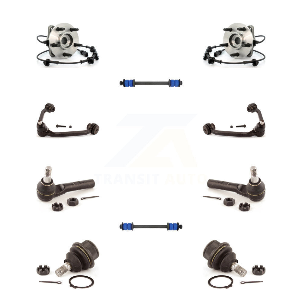 Transit Auto K7T-110968 Wheel Bearing and Hub Assembly for 2000-2002 Ford Ranger, Mazda B3000, Mazda B4000 - Front product image