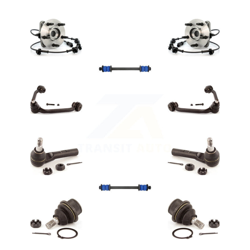 Transit Auto K7T-110968 Wheel Bearing and Hub Assembly for 2000-2002 Ford Ranger, Mazda B3000, Mazda B4000 - Front product image