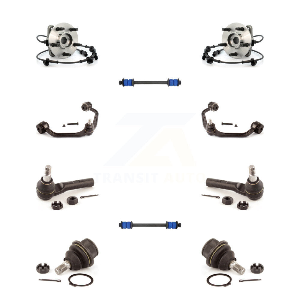 Transit Auto K7T-110970 Wheel Bearing and Hub Assembly for 2000-2002 Mazda B3000, Ford Ranger, Mazda B4000 - Front product image