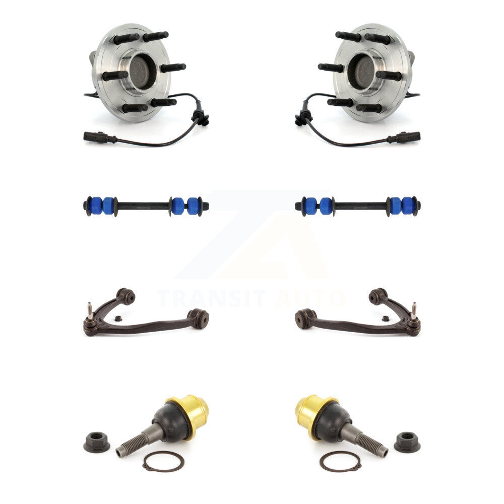 Transit Auto K7T-111017 Wheel Bearing and Hub Assembly for 2007-2014 Chevrolet Silverado 1500, GMC Sierra 1500, Cadillac Escalade ESV & more - Front product image