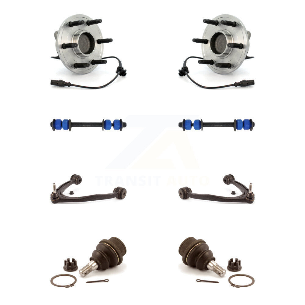 Transit Auto K7T-111018 Wheel Bearing and Hub Assembly for 2007-2014 Chevrolet Silverado 1500, GMC Sierra 1500, Cadillac Escalade ESV & more - Front product image