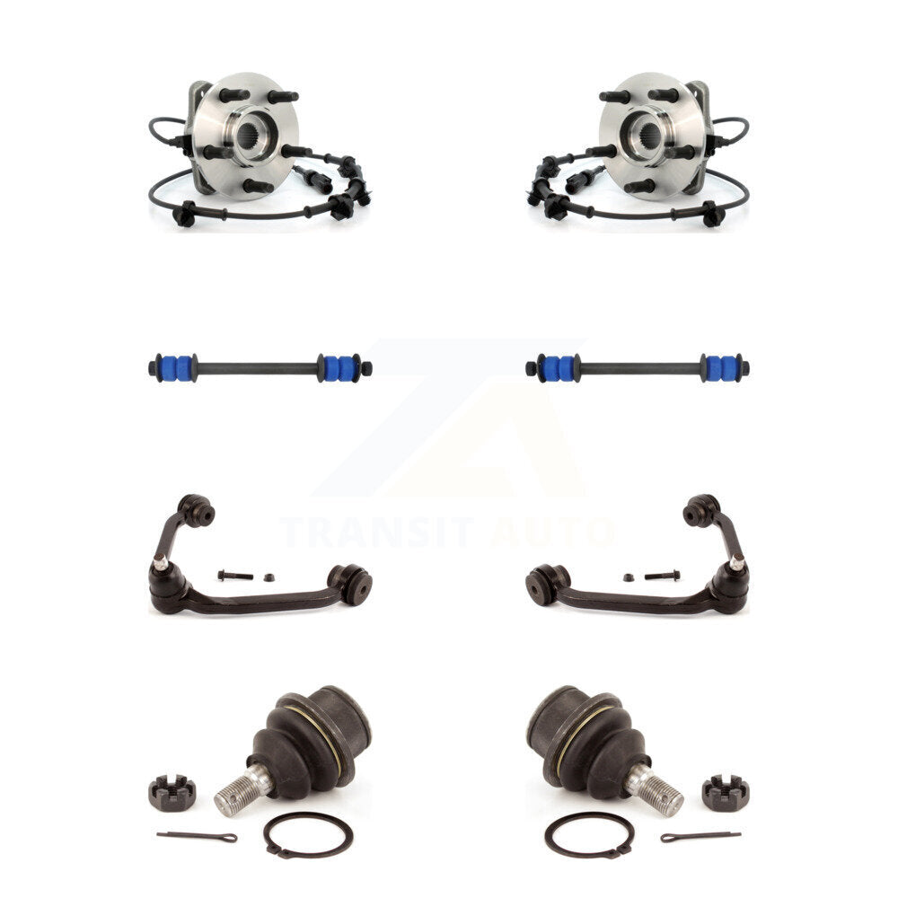 Transit Auto K7T-111024 Wheel Bearing and Hub Assembly for 2000-2002 Ford Ranger, Mazda B3000, Mazda B4000 - Front product image