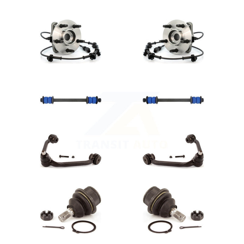 Transit Auto K7T-111024 Wheel Bearing and Hub Assembly for 2000-2002 Ford Ranger, Mazda B3000, Mazda B4000 - Front product image