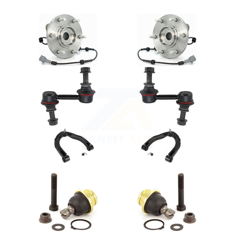 Transit Auto K7T-111075 Wheel Bearing and Hub Assembly for 2008-2012 Nissan Armada, Nissan TITAN, INFINITI QX56 - Front product image